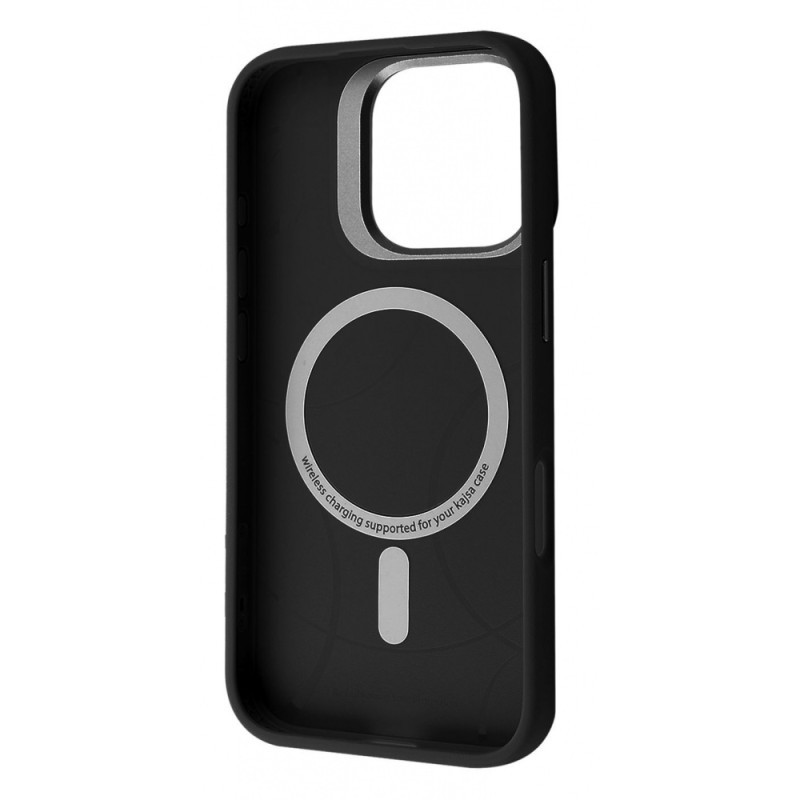 Чохол Kajsa Outdoor Collection with Magnetic Ring iPhone 16 Pro black