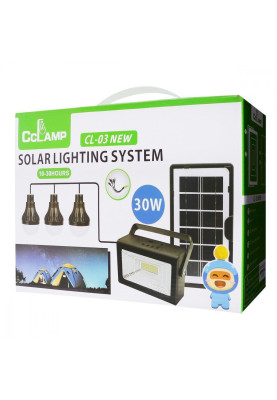 Багатофункціональний LED ліхтар Cclamp CL03 із сонячною панеллю