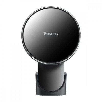 Автомобільний тримач з Бездротовим ЗП Baseus Big Energy 15W black