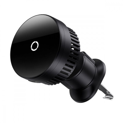 Автомобільний тримач з Бездротовим ЗП Baseus MagPro Series Magnetic Qi2 15W black