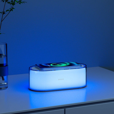 Нічник з Бездротовою Зарядкою Proove Multicolor Glow 1200mAh white