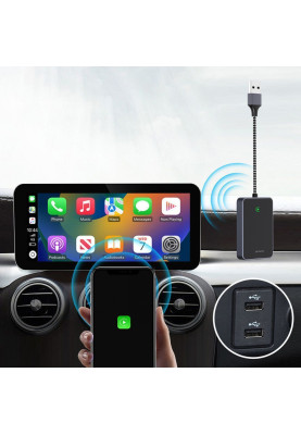 Бездротовий адаптер CarPlay Proove СP-01 Wireless Car Adapter black