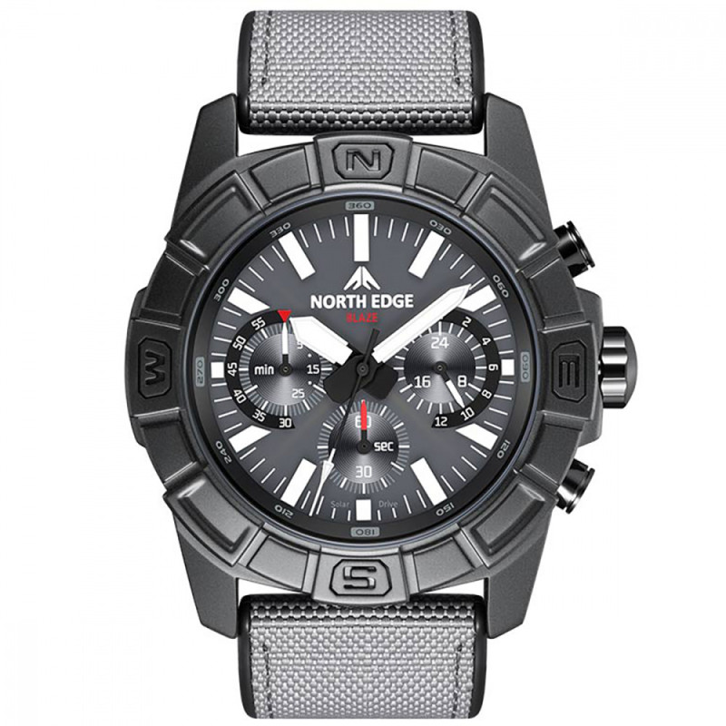 Механічний Годинник NORTH EDGE Blaze black