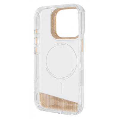 Чохол Kajsa Aluminium Shield with Magnetic Ring iPhone 16 Pro Max gun metal