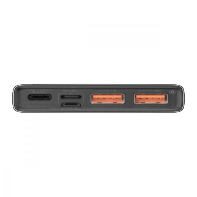 Портативна Батарея Baseus Adaman Metal Digital Display Overseas Edition 22.5W 10000mAh black