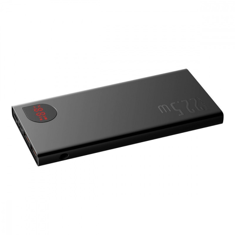 Портативна Батарея Baseus Adaman Metal Digital Display Overseas Edition 22.5W 10000mAh black