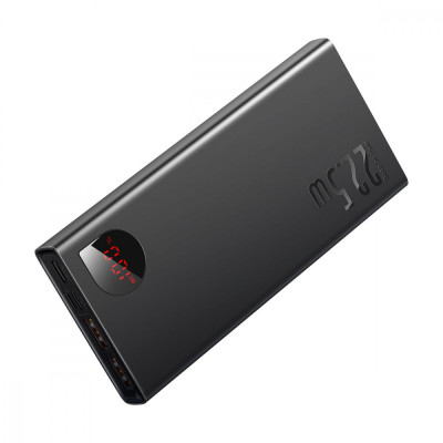 Портативна Батарея Baseus Adaman Metal Digital Display Overseas Edition 22.5W 10000mAh black