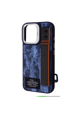 Чохол Kajsa Outdoor Collection Tie Dye with Magnetic Ring iPhone 16 blue