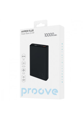 Портативна Батарея Proove Hyper Flux 22.5W 10000mAh black