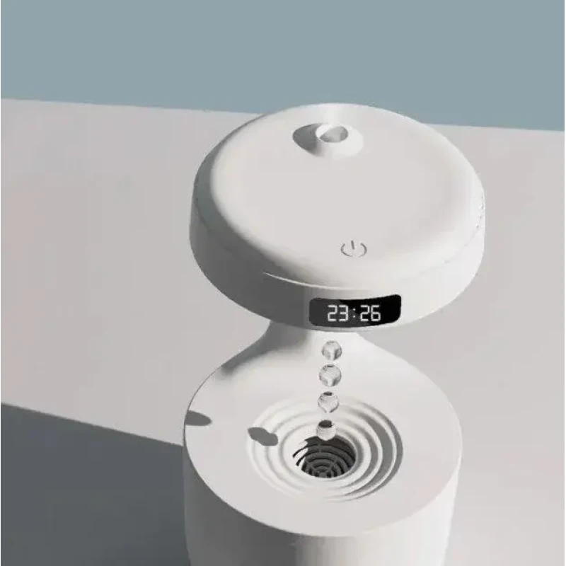 Зволожувач повітря портативний Kinscoter DQ-011 Anti Gravity Humidifier електричний 800 мл White iC227 Зволожувач повітря портативний Kinscoter DQ-011 Anti Gravity Humidifier електричний 800 мл White iC227