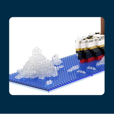 Конструктор корабель Titanic (1878 деталей) Конструктор корабель Titanic (1878 деталей)