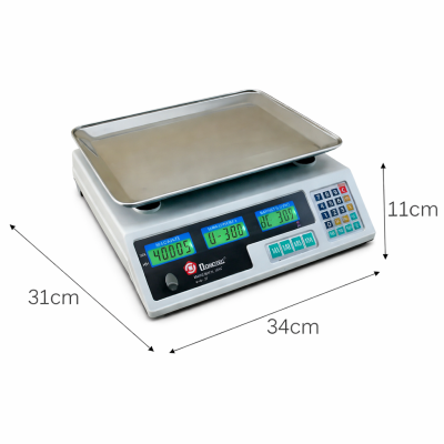 Ваги ACS 50kg/5g CK 982S Metal DOMOTEC Ваги ACS 50kg/5g CK 982S Metal DOMOTEC