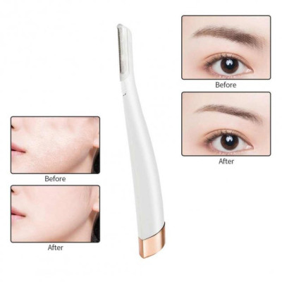 Тример-епілятор жіночий Flawless Dermaplane Glo, епілятор для інтимних зон