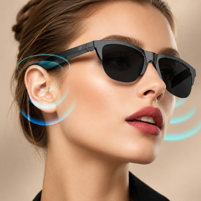 Інтелектуальні окуляри з навушниками / Бездротові смарт-окуляри Bluetooth 5.3 та функцією гарнітури Інтелектуальні окуляри з навушниками / Бездротові смарт-окуляри Bluetooth 5.3 та функцією гарнітури