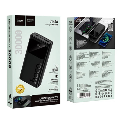 Портативний зарядний пристрій Павербанк Powerbank Hoco J144A 30 000 mAh