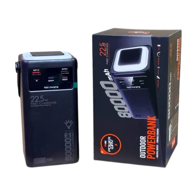 Павер банк 80000mah PD-80 / 22,5 Ліхтар + кабель Power Bank