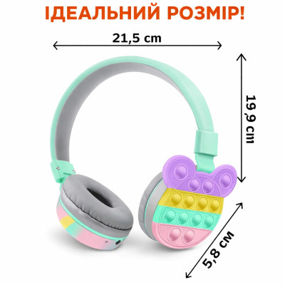 Навушники AKZ-K30 для дітей та підлітків бездротові Навушники AKZ-K30 для дітей та підлітків бездротові