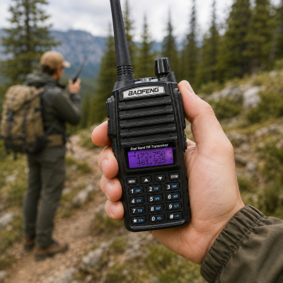 Двохдіапазонна рація Baofeng BF-UV82 VHF/UHF 8 Вт до 10 км + зарядна станція Двохдіапазонна рація Baofeng BF-UV82 VHF/UHF 8 Вт до 10 км + зарядна станція