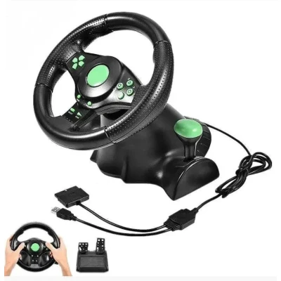 Ігрове кермо з педалями Vibrating Wheel PS3 PC USB