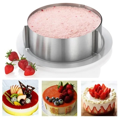 Розсувне кільце Cake Ring 16-30 см форма для випічки