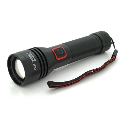Ліхтар BL-P02-P50, 1x18650, ЗУ Type-C, zoom, Box