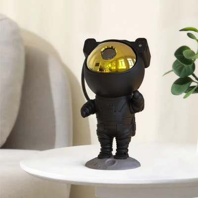 Ночник LED "Астронавт" / Лазерний проектор зоряного неба BLACK Космонавт