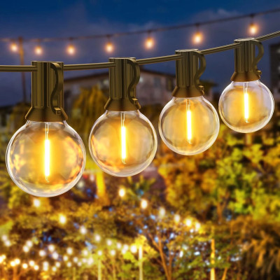 Світлодіодна гірлянда 10 метрів, 25 LED, статичний режим, живлення 220В