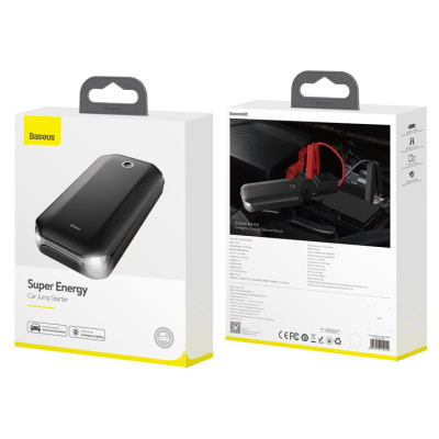 Пусковий пристрій Baseus Super Energy Car Jump Starter 800А 8000 mAh Пусковий пристрій Baseus Super Energy Car Jump Starter 800А 8000 mAh