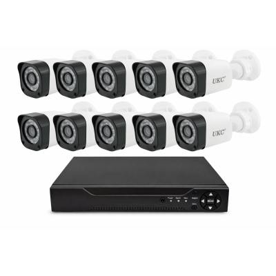 Набір на 8 камер DVR KIT 945 8ch Gibrid / Комплект відеоспостереження з 8 Wi-Fi камер + реєстратор
