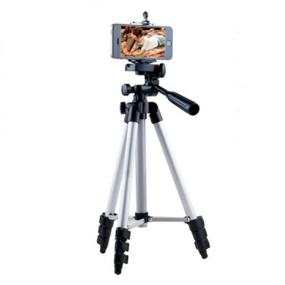 Штатив для камери та телефону 3110 Тринога для фотоапарата Трипод Tripod Штатив для камери та телефону 3110 Тринога для фотоапарата Трипод Tripod