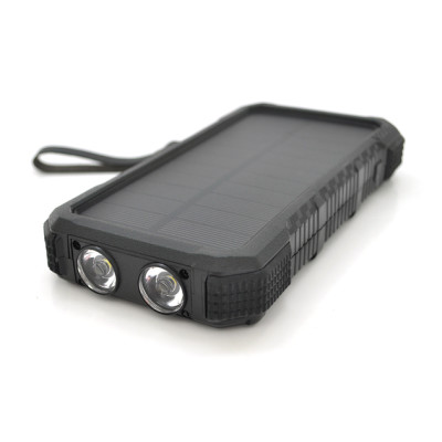 Power bank 20000 mAh Solar, Type-C/PD/QC3.0, ударозахищений