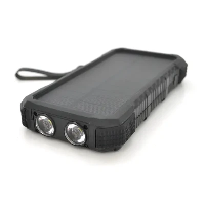 Power bank 20000 mAh Solar, Type-C/PD/QC3.0, ударозахищений