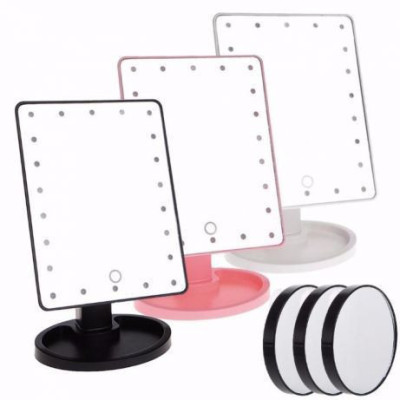 Біле Дзеркало з LED підсвічуванням для макіяжу Magic MakeUp Mirror Біле Дзеркало з LED підсвічуванням для макіяжу Magic MakeUp Mirror