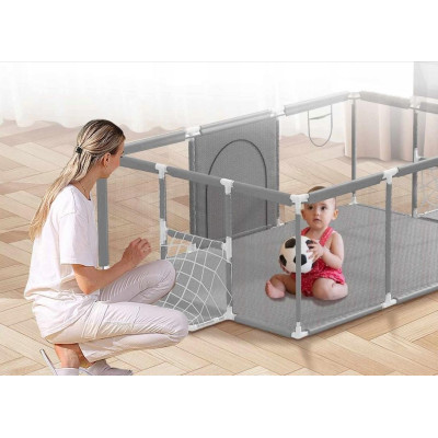 Дитячий манеж-ігрова зона 180×120 см з м'яким дном