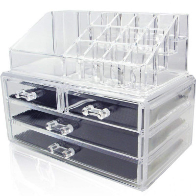 Акриловий органайзер для косметики Cosmetic Storage Box Акриловий органайзер для косметики Cosmetic Storage Box