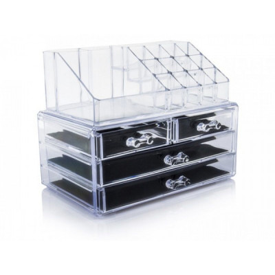 Акриловий органайзер для косметики Cosmetic Storage Box Акриловий органайзер для косметики Cosmetic Storage Box