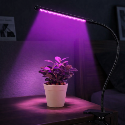 Світлодіодна фітолампа Grow Light для вирощування рослин, розсади Повний спектр 1 голова