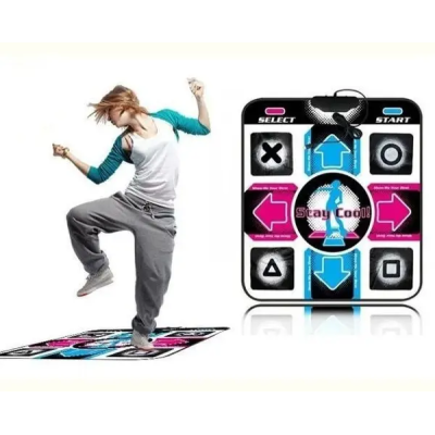 Килимок танцювальний Dance Mat із підключенням до ПК+TV Килимок танцювальний Dance Mat із підключенням до ПК+TV