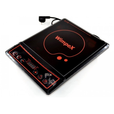 Індукційна плита Wimpex WX-1323 2000W Таймер, багатофункціональна