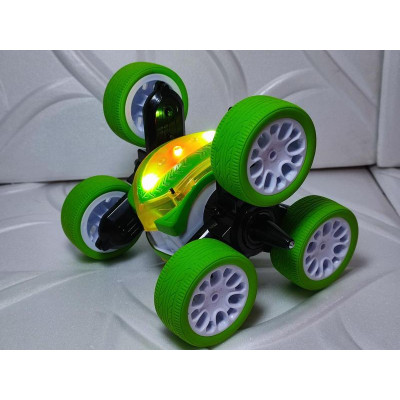 Машинка-перевертень на радіокеруванні Stunt car exciter Зелена Машинка-перевертень на радіокеруванні Stunt car exciter Зелена