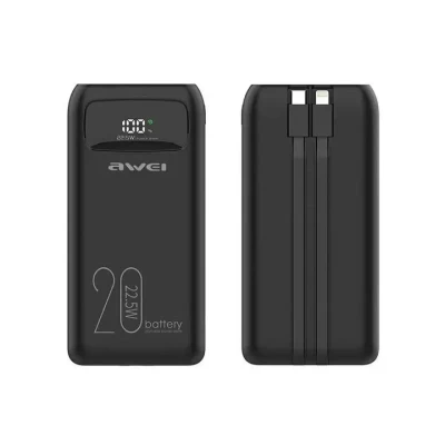 Павербанк AWEI P13K/9610 22,5W Зарядний пристрій 20 000 mah