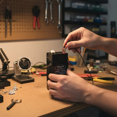 Свинцево-кислотний акумулятор Wimpex WX 450 4V 5Ah AGM/SLA Свинцево-кислотний акумулятор Wimpex WX 450 4V 5Ah AGM/SLA