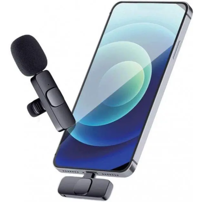 Бездротовий мікрофон петличний К8 Massa для iPhone (Type-C)