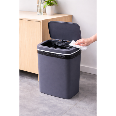 Відро для сміття зі смарт-датчиком Smart trash can 6л Синій