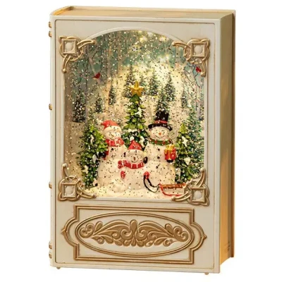 Сніговик Новорічний музичний нічник-світильник XMAS WDL 24023B