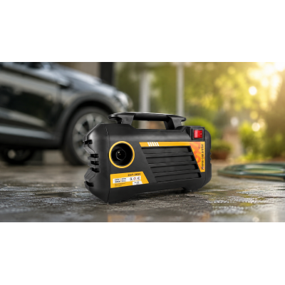 Мийка високого тиску MKA-01 220V / Автомийка високого тиску / Портативний водяний пістолет, комплект, очисник для підлоги, полив
