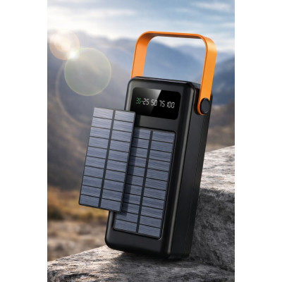 Зовнішній акумулятор / Повербанк YM-636CX 60000mAh / Power Bank SOLAR 4хUSB Зовнішній акумулятор / Повербанк YM-636CX 60000mAh / Power Bank SOLAR 4хUSB