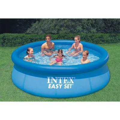 Надувний безкаркасний круглий басейн Intex 28132 (366-76см, 5621 л, фільтр-насос 230V)