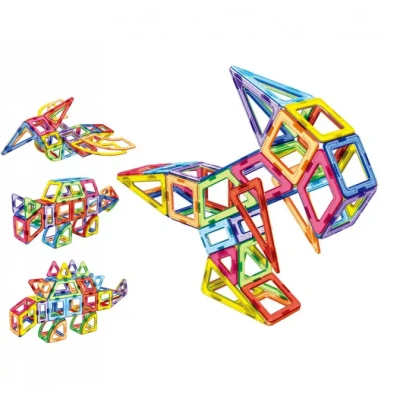 36 деталей Магнітний конструктор, дитячий 3Д конструктор, конструктор магнітний у валізі
