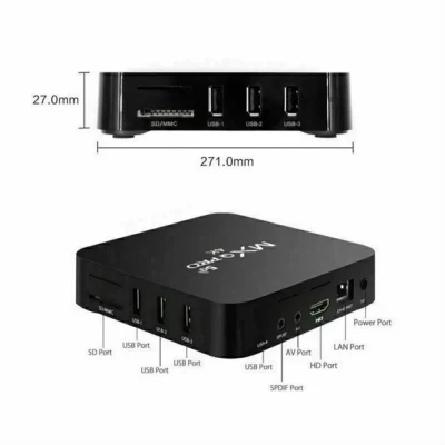 ТБ-приставка Smart TV Box MXQ Pro 4K 5G 4/32gb